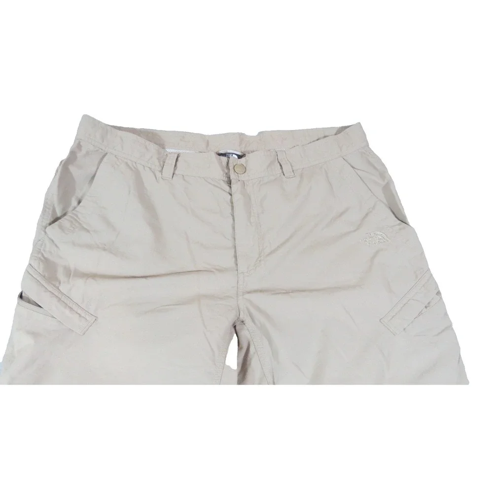 The North Face Cargo Pants Mens 36 Tan Nylon Climb Trail Hiking Outdoor Utility